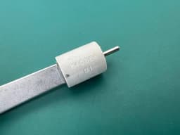 Біполярний пінцет Aesculap US335 Jewelers, прямий, без іригації, 0.4 мм, 4″