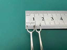 Lot of 2 Karl Storz JOSEPH Double Hook, 15 cm, 7 mm, 5 mm 2 prongs, Sharp 499205