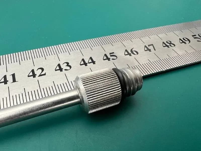 KARL STORZ 37260LH Suction & Irrigation Tube with Lateral Holes, 5mm x 43cm