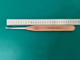 Елеватор окісний з прямим лезом 14 mm, ручка 200 mm, 03.100.043
