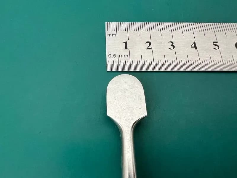 Елеватор окісний з прямим лезом 14 mm, ручка 200 mm, 03.100.043