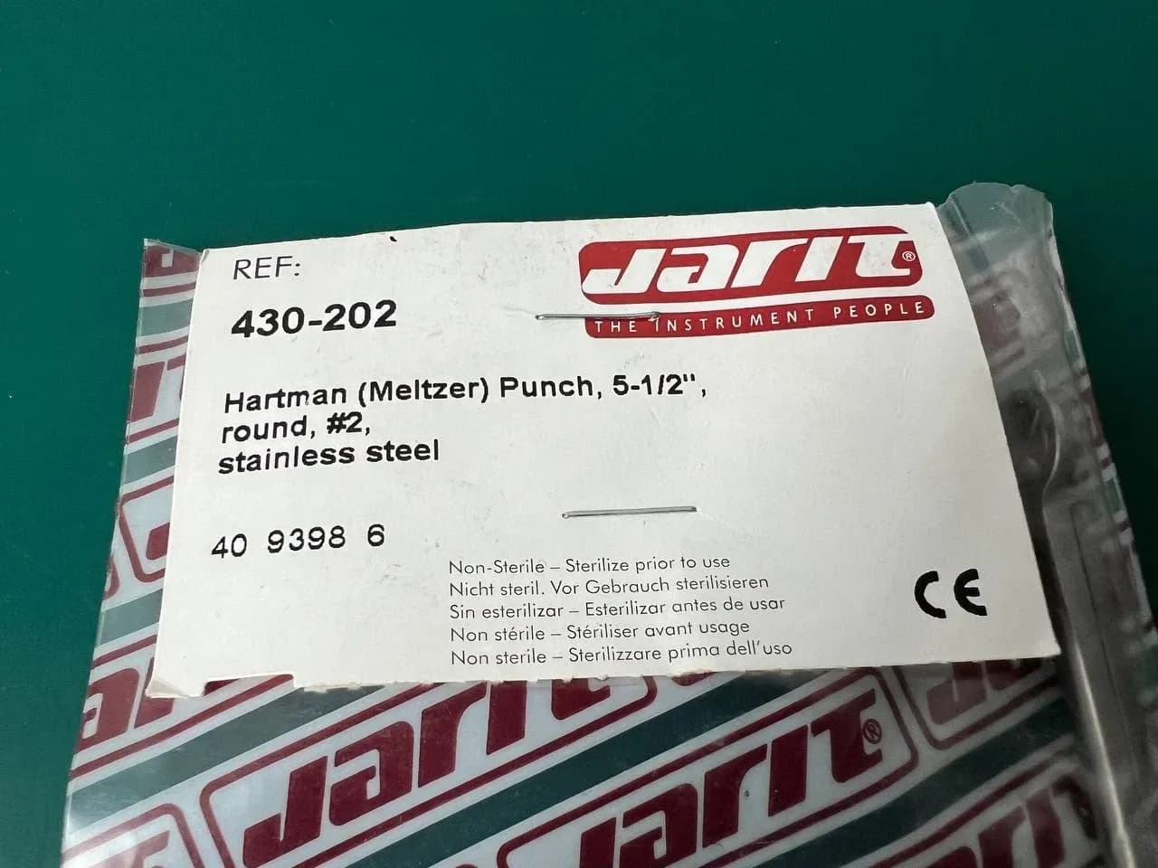 Висікач аденоїдів Jarit 430-202 Hartman-Meltzer No. 2, робоча довжина 5-1/2″
