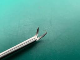 Bausch & Lomb Storz N1705 QCR Bellucci Scissors 7mm Curved Right X 5.4" Length