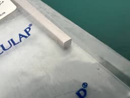 Трамбувач Aesculap FL098R Passow, прямий, квадратний, 120 мм (4 3/4")