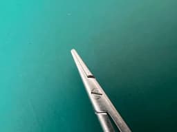 Katena K6-1510 Castroviejo Straight Needle Holder, 5-3/8" Length