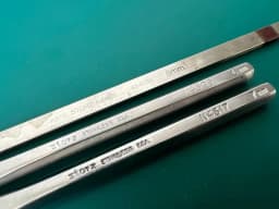 Lot of 3 Storz Chisel, Osteotome, Karl Storz 484006, N4306, N4317 6mm, 7mm