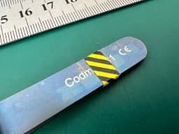 Пінцет DeBakey Liddicoat Codman 30-8402, титановий, 7.5"