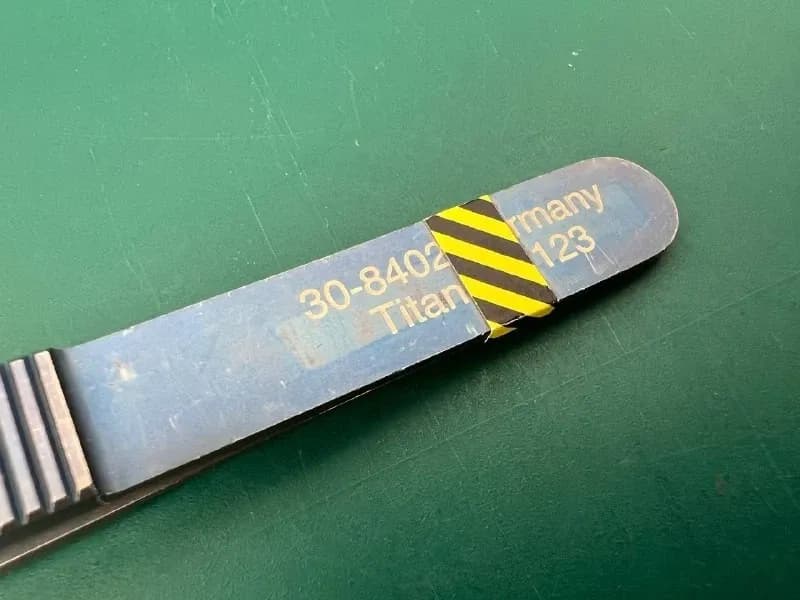Пінцет DeBakey Liddicoat Codman 30-8402, титановий, 7.5"
