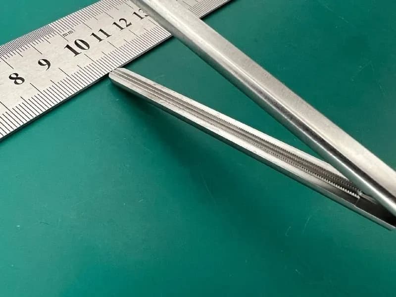 Pilling Weck 211603A Landreneau Debakey Grasping Forceps 7mm Tip 10mm Shaft