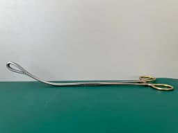 Затискач кільцевий Pilling 84-1052 Kaiser-Pilling Atraugrip, вигнутий, губка типу DeBakey