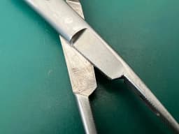 Miltex 8-58 GILLIES-SHEEHAN Needle Holder with Suture Scissors, 6-1/2" (16.5 cm)