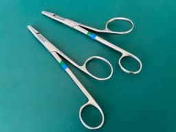 Miltex 8-58 GILLIES-SHEEHAN Needle Holder with Suture Scissors, 6-1/2" (16.5 cm)