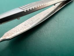 Storz E-1815A Ophthalmic McPherson Tying Forceps Angled 4mm X 3.2" Length