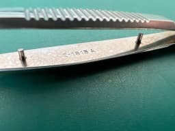 Storz E-1815A Ophthalmic McPherson Tying Forceps Angled 4mm X 3.2" Length