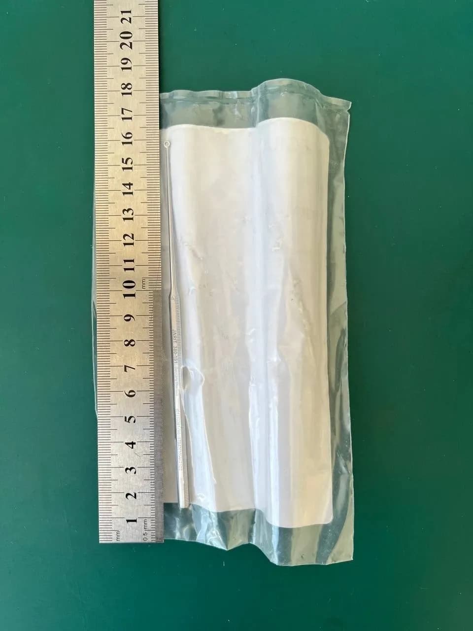Jarit 380-181 Buck Ear Curette Blunt Size 0 Straight Germany ENT