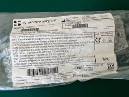 Symmetry 63-7567 Sinus Suction Cannula, 2.5mm, Short Curve