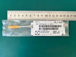 Aesculap OL192R MC KENTY periosteal rasp, cvd, sharp
