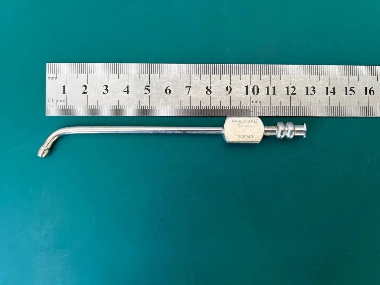 Karl Storz 586240 EICKEN Luer Lock Antrum Cannula 4mm x 12.5cm