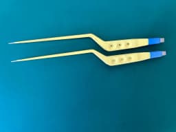 Біполярний багнетний пінцет Aesculap GK790R стилю Yasargil, 1.0mm x 115mm
