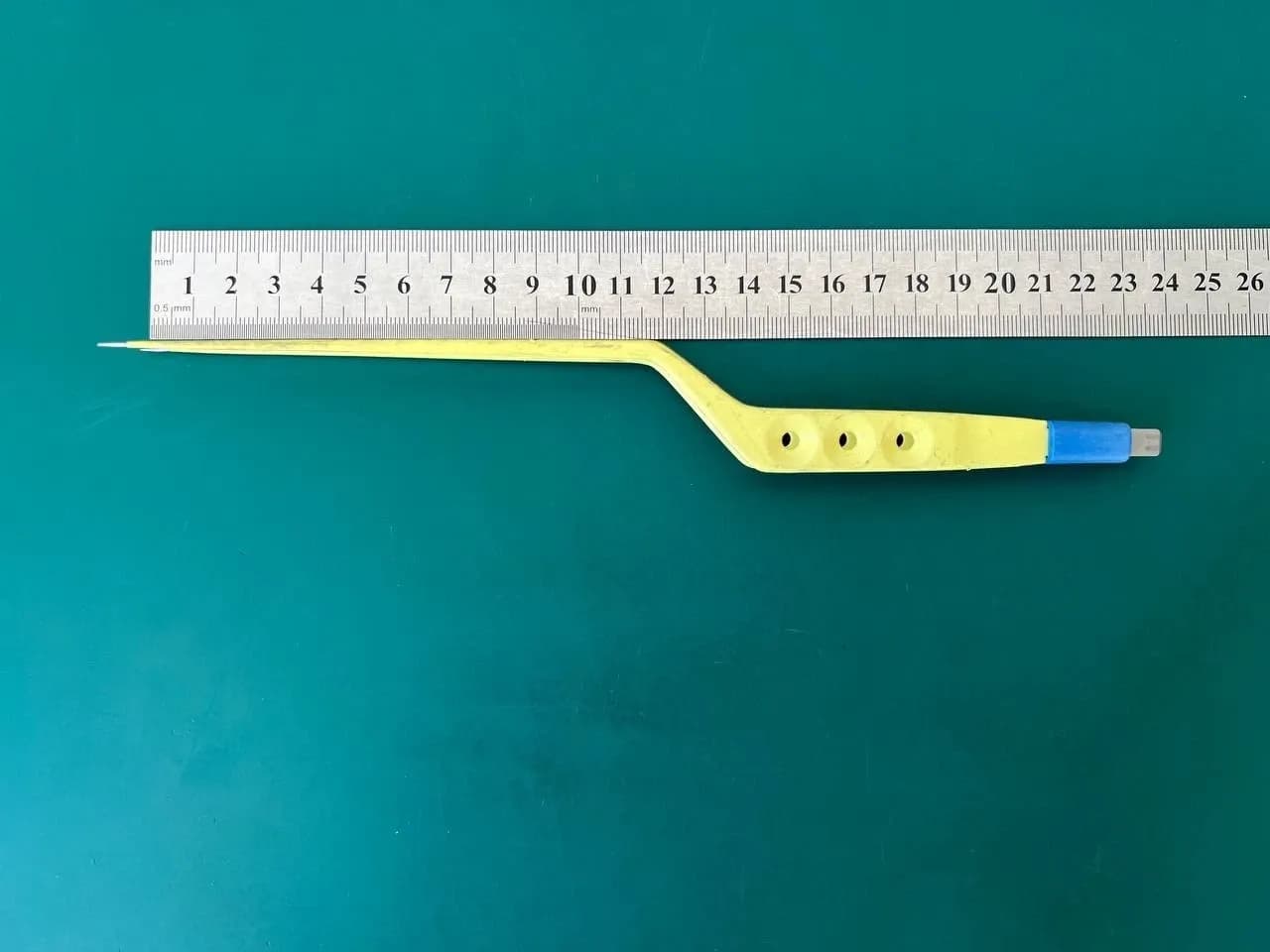 Пінцет біполярний багнетний Aesculap GK788R Yasargil 0.4mm x 115mm