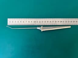 gs 30.0513 Rosetta Knife 9 1/2″, 3mm serrated, 30 degree left angle, triangular