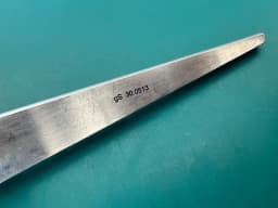 gs 30.0513 Rosetta Knife 9 1/2″, 3mm serrated, 30 degree left angle, triangular
