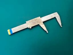 Циркуль-вимірювач Aesculap AA847R, 130 mm (5 1/8"), діапазон вимірювання до 100 mm