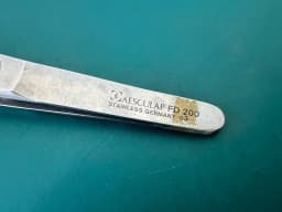 Пінцет-багнет Aesculap FD200 Yasargil SAMII, 3mm, 9.5″