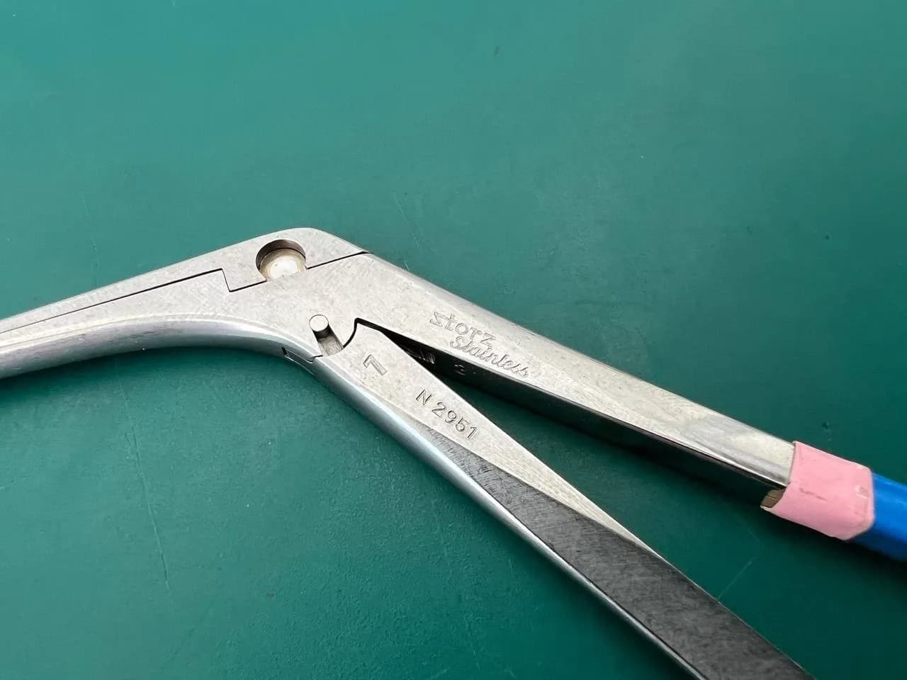 Storz N2951 Gruenwald Nasal Forceps No. 1, 2.5mm x 9mm thru-cutting jaws
