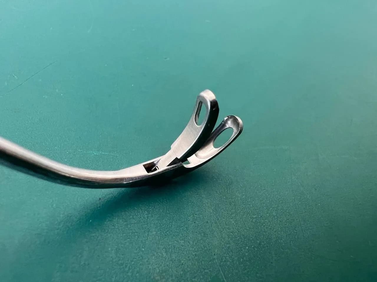 KARL STORZ 653000 HEUWIESER Antrum Grasping Forceps, Fixed Jaw Curved Down 90°