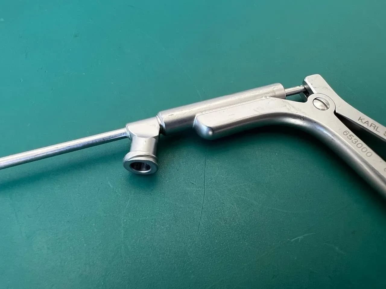 KARL STORZ 653000 HEUWIESER Antrum Grasping Forceps, Fixed Jaw Curved Down 90°