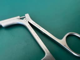 KARL STORZ 653000 HEUWIESER Antrum Grasping Forceps, Fixed Jaw Curved Down 90°