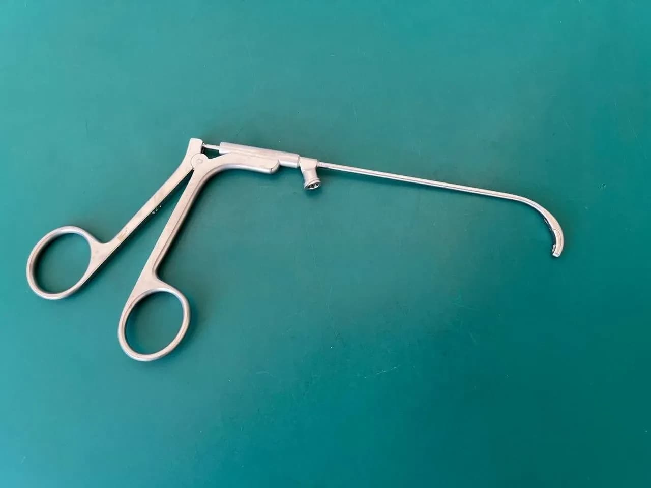 KARL STORZ 653000 HEUWIESER Antrum Grasping Forceps, Fixed Jaw Curved Down 90°