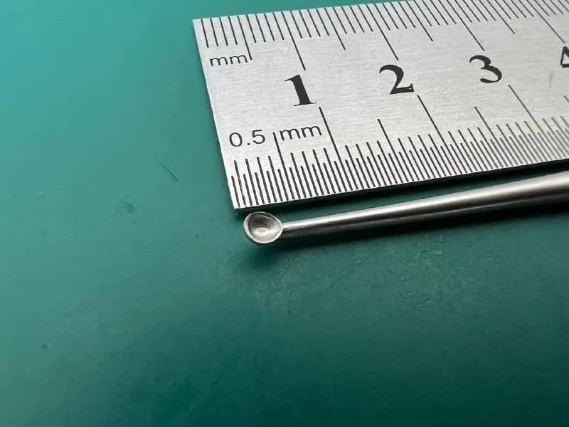 Storz N1705 House Curette Angled Double-ended 2mm x 2.5mm cups 2.25mm x 3mm