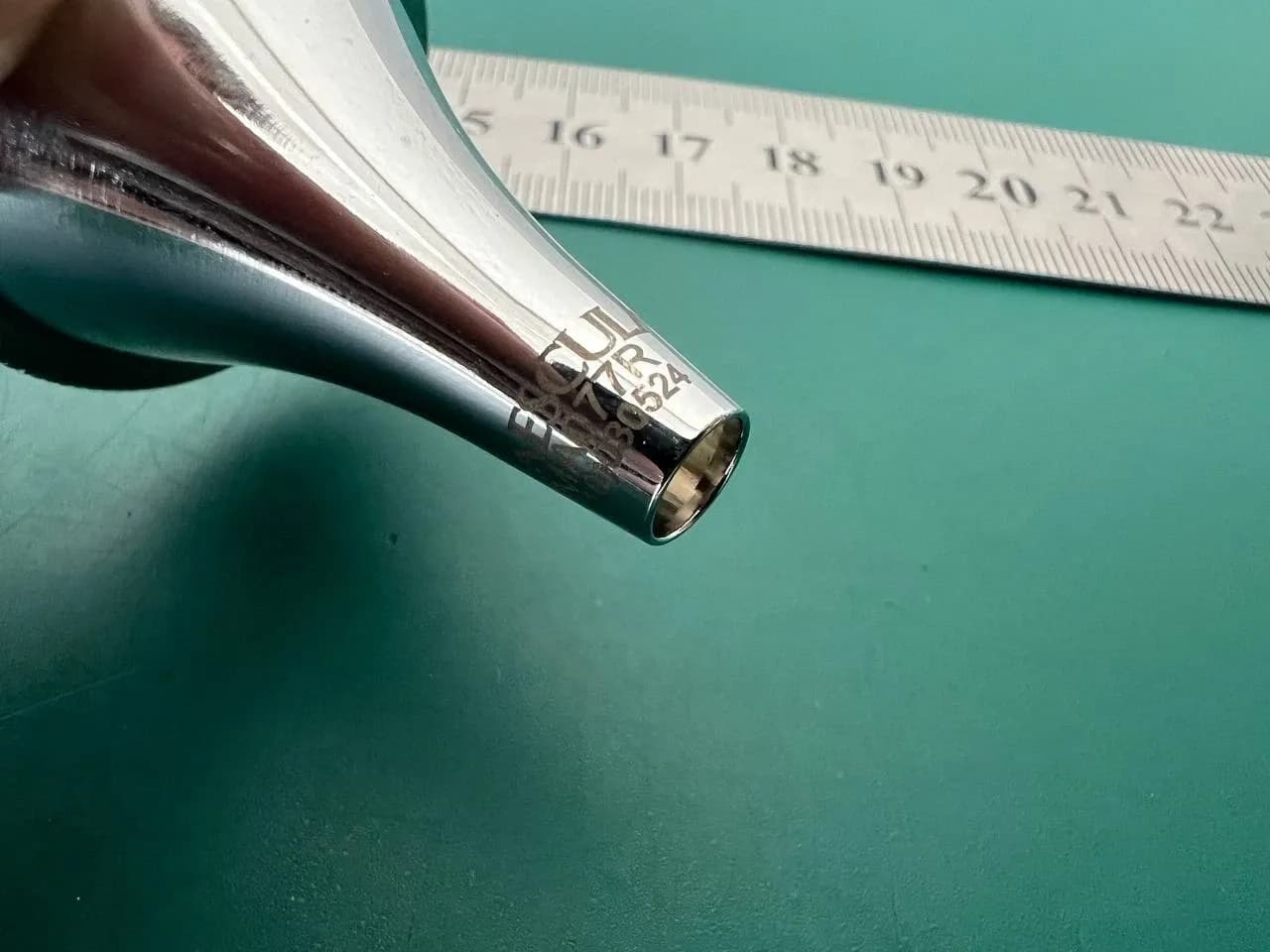 Комплект із 4 вушних дзеркал Aesculap, розміри 1, 2, 4, 5 (MA072R, MA073R, MA075R)