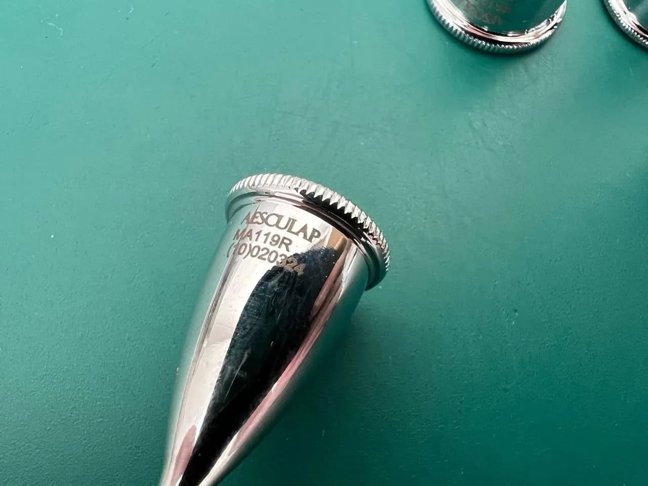 Комплект із 6 вушних дзеркал: Aesculap MA119R, MA121R, Storz N251-2, Gruber