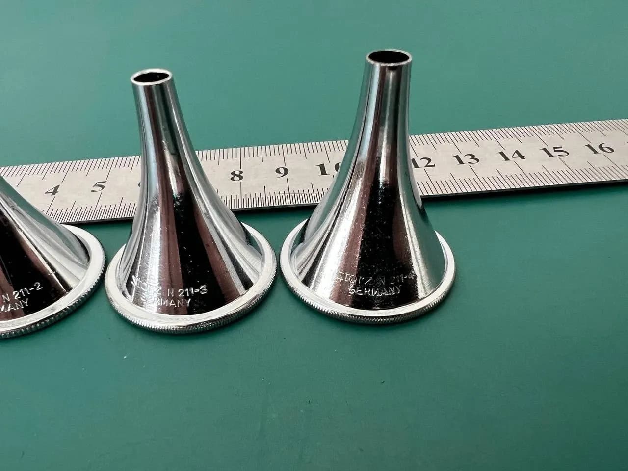 Lot of 4 Ear Specula ENT Storz N211-1, N211-2, N211-3, N211-4