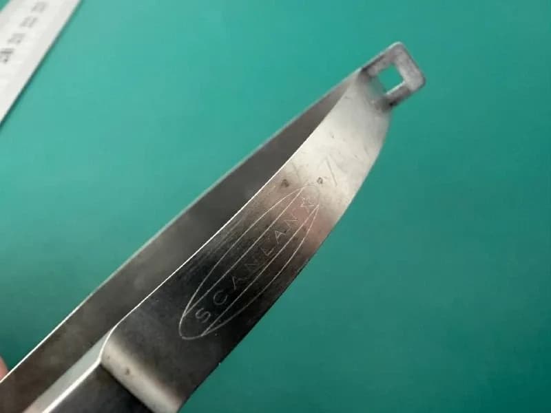Scanlan 7007-136 Scissors, Angled