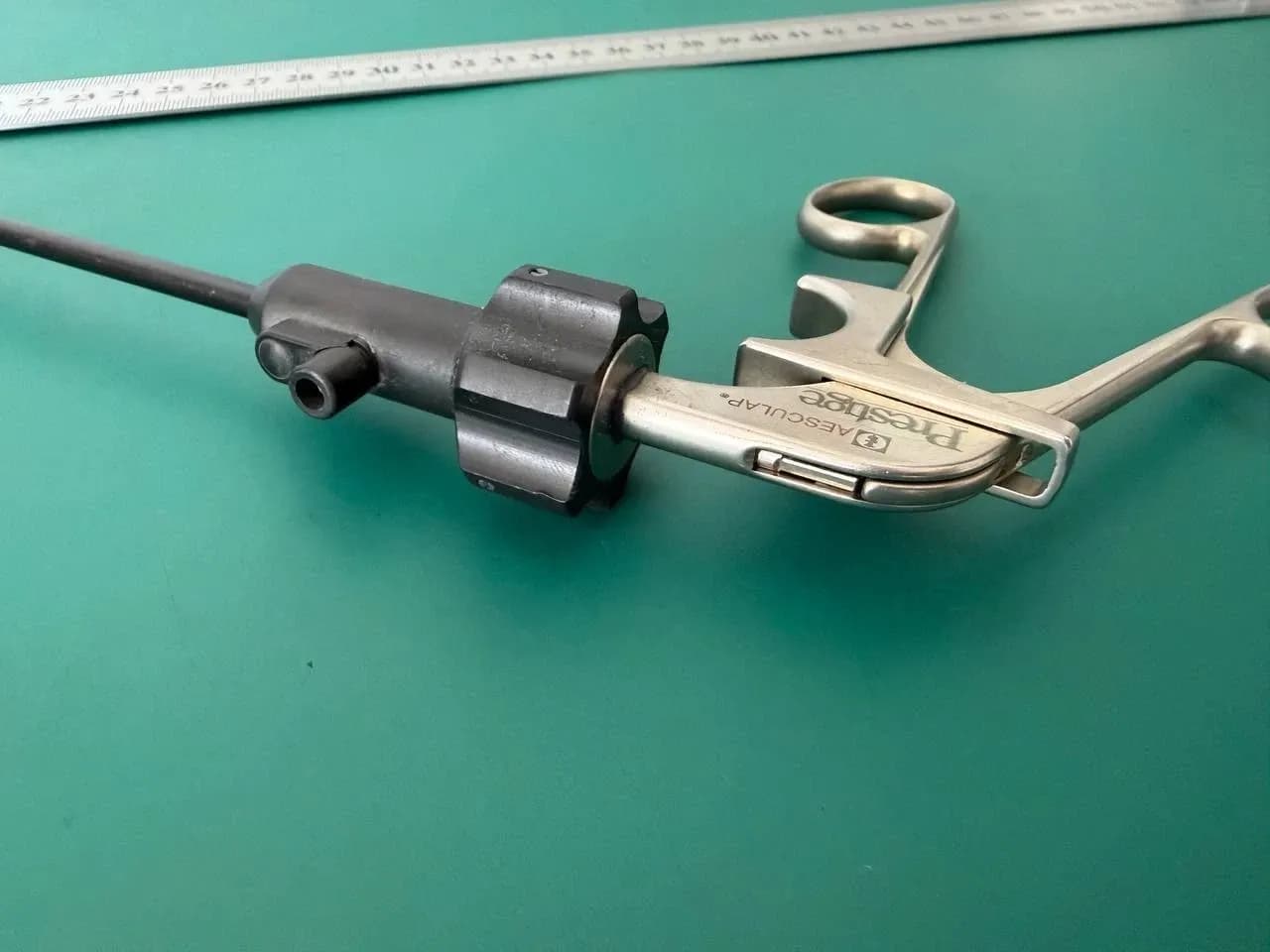 Атравматичний лапароскопічний затискач Aesculap Prestige 8360-10, 5mm x 36cm
