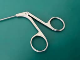 KARL STORZ 8593CM Kleinsasser Mini Grasping Forceps Curved Left Serrated