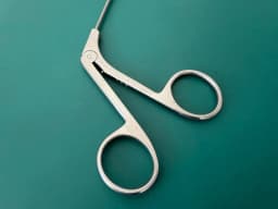 KARL STORZ 8593CM Kleinsasser Mini Grasping Forceps Curved Left Serrated