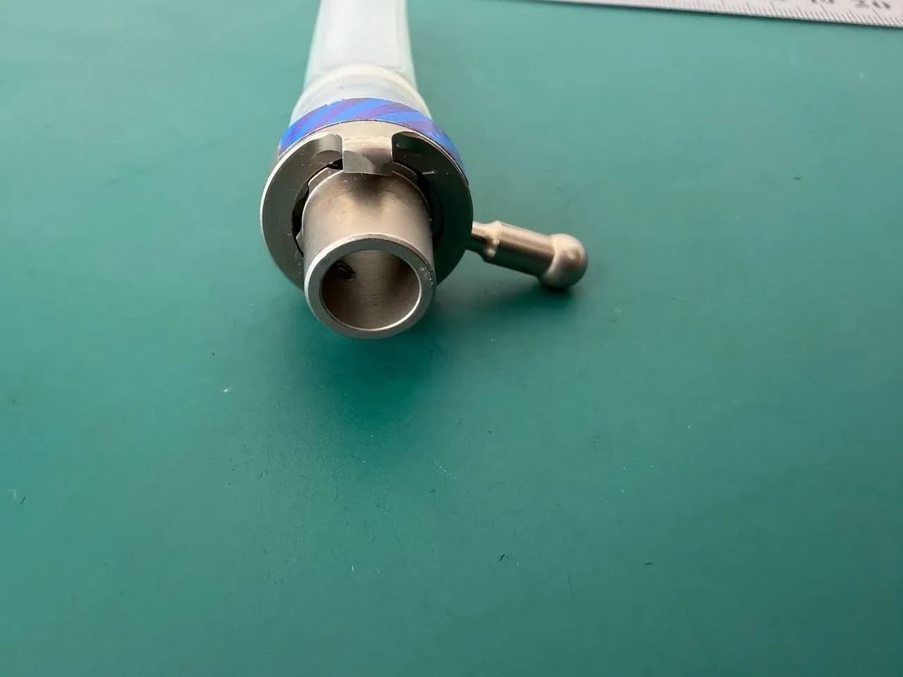 Karl Storz Connector with Tube for Evacuator, 27224 ALO