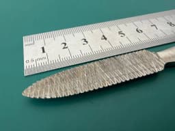 Storz N-4550 Converse rasp, 7'',double-ended, backward cutting, 11.0mm wide