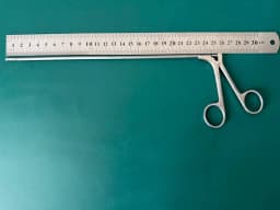 Пінцет Karl Storz 8660 L Kleinsasser з овальними чашечками, 23cm