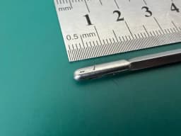 Пінцет Karl Storz 8660 L Kleinsasser з овальними чашечками, 23cm