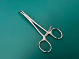 398.40 Reduction Forceps with points, narrow, ratchet, 132 mm Germany