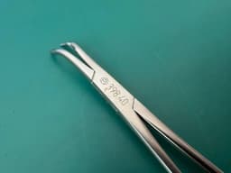 398.40 Reduction Forceps with points, narrow, ratchet, 132 mm Germany