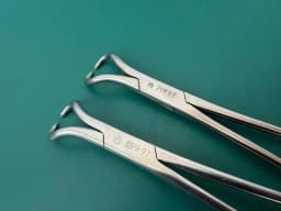 399.97 Germany REDUCTION FORCEPS WITH POINTS RATCHET 130 mm