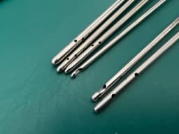 Lot of 6 Byron Liposuction Cannula, Lamis Cannula, Spiral Cannula, BN1406