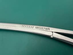 Провідник для торакальних дренажів Aesculap MG578R, без кремальєри, 9 3/4″